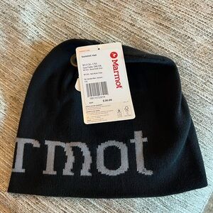 Marmot Black Summit Hat Unisex